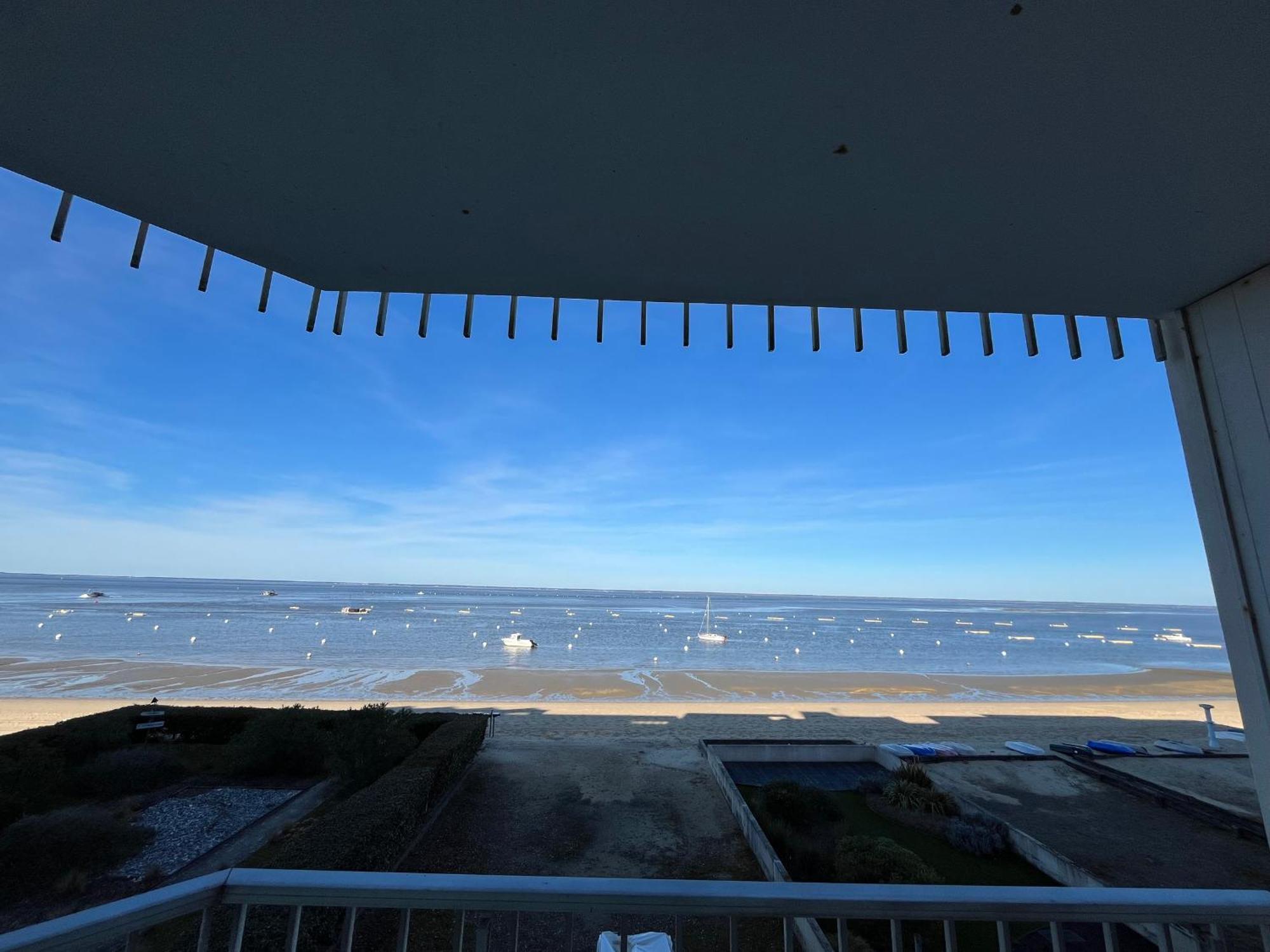 Duplex T1 Vue Mer A Arcachon - Acces Direct Plage - Quartier Aiguillon - Fr-1-319-71 Exterior foto